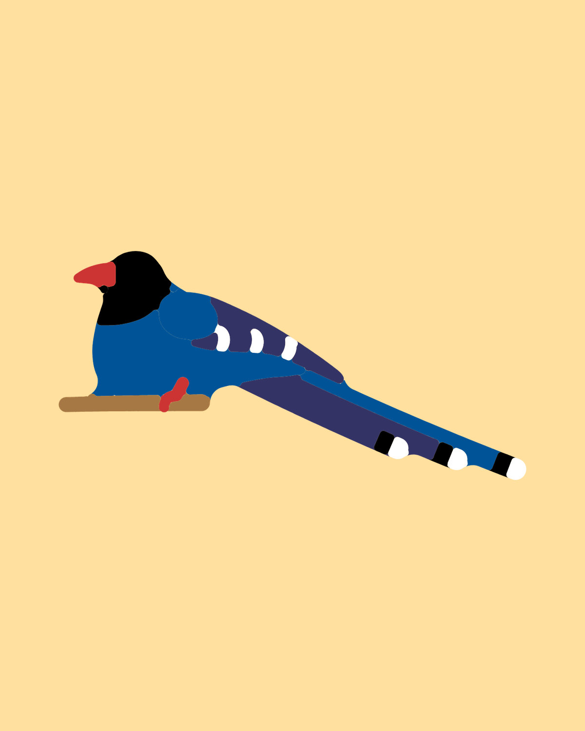 Taiwan Blue Magpie